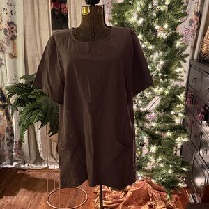 Elegant Brown Women's Top